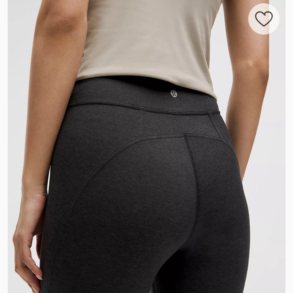 Lululemon Soft Sueded Split Hem Mini Flare Leggings - Picture 6 of 6